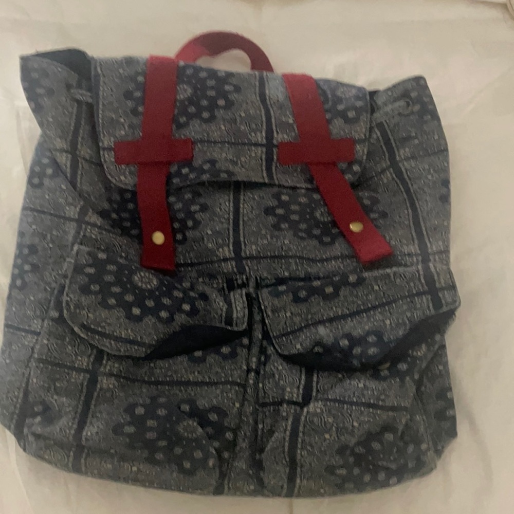Blue Back pack $10